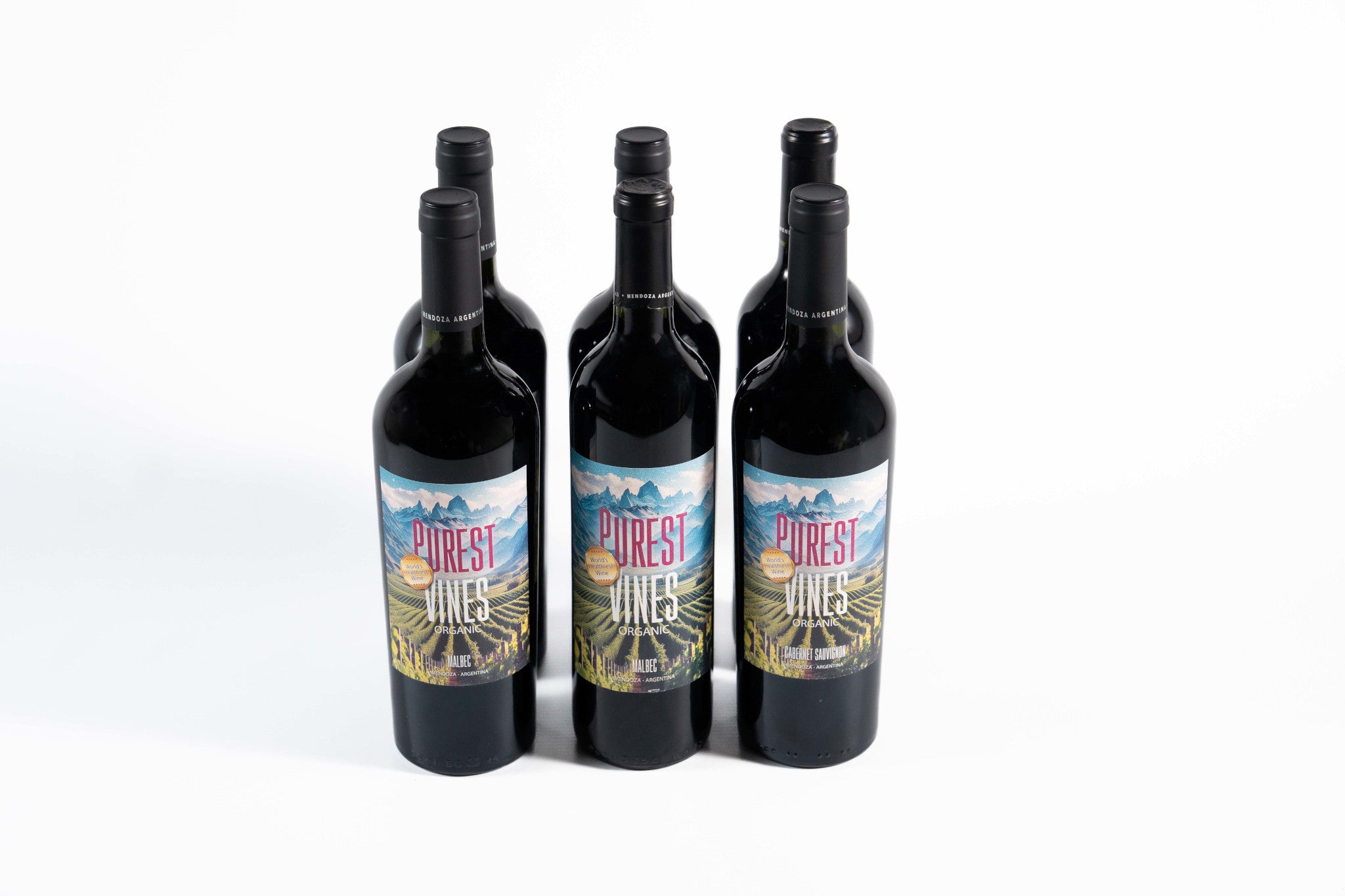 Purest Vines Organic Red Wines - Case - 6 bottles