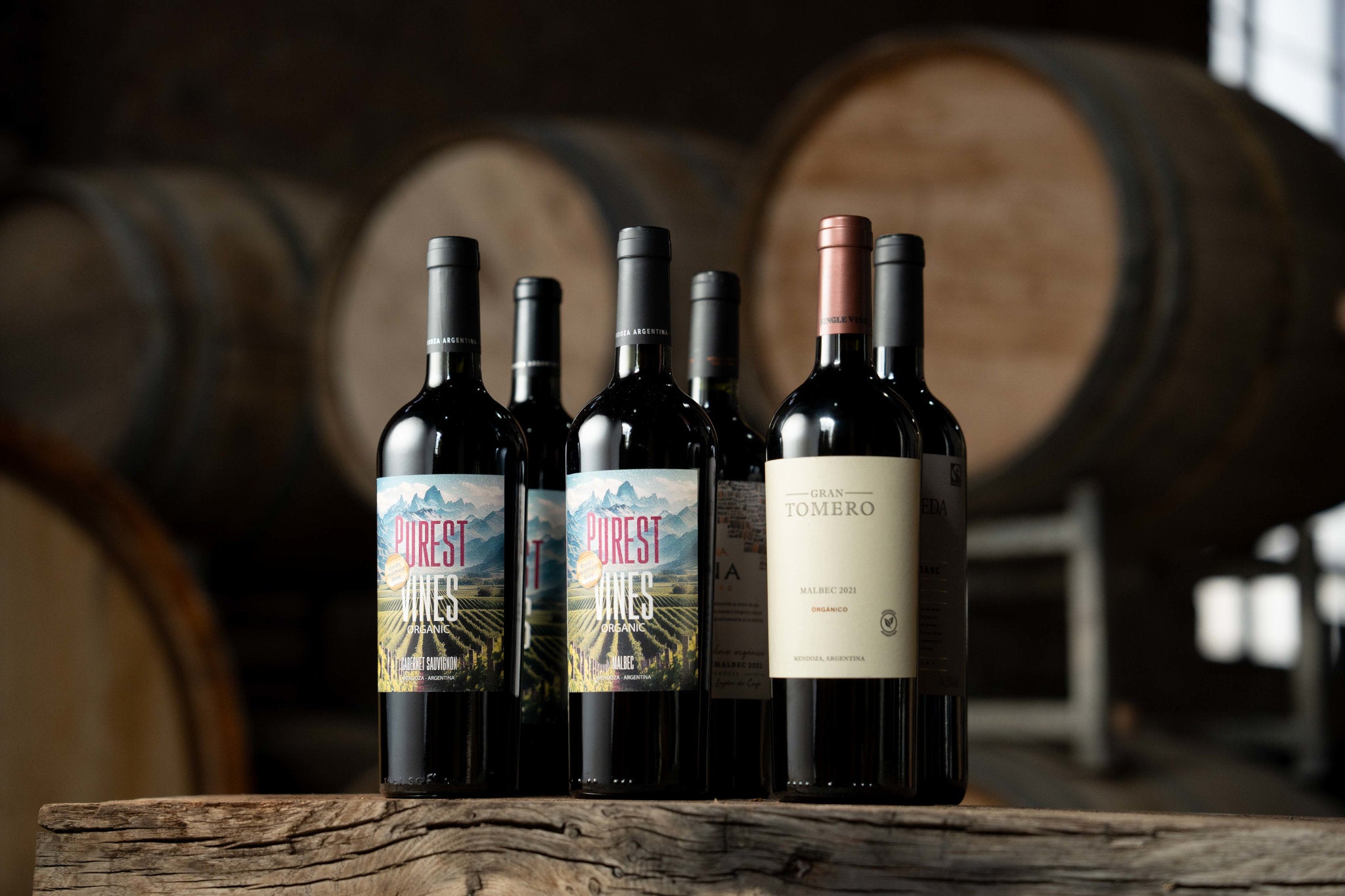 Purest Vines & Friends Organic Red Wines - Case - 6 bottles